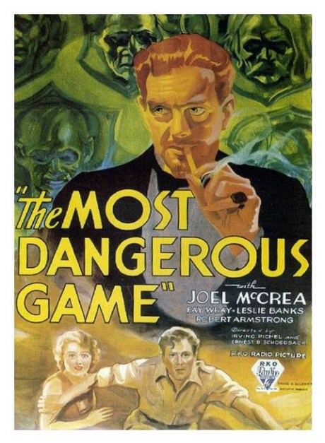 the poster of the movie the most dangerous game