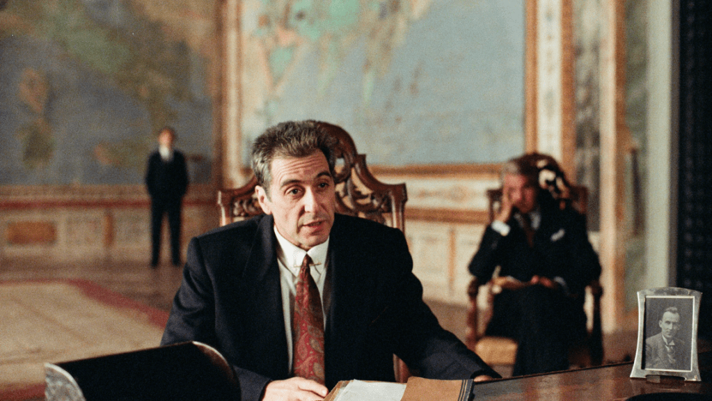 “Just when I thought I was out, they pull me back in” – The&nbsp;Godfather