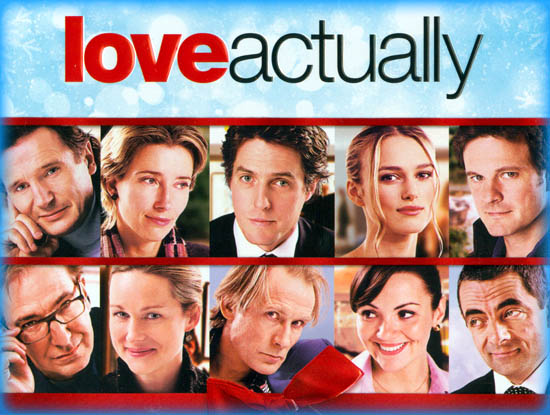 the official poster of the movie LOVE ACTUALLY