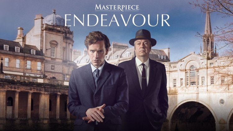 poster of the british tv show endeavour