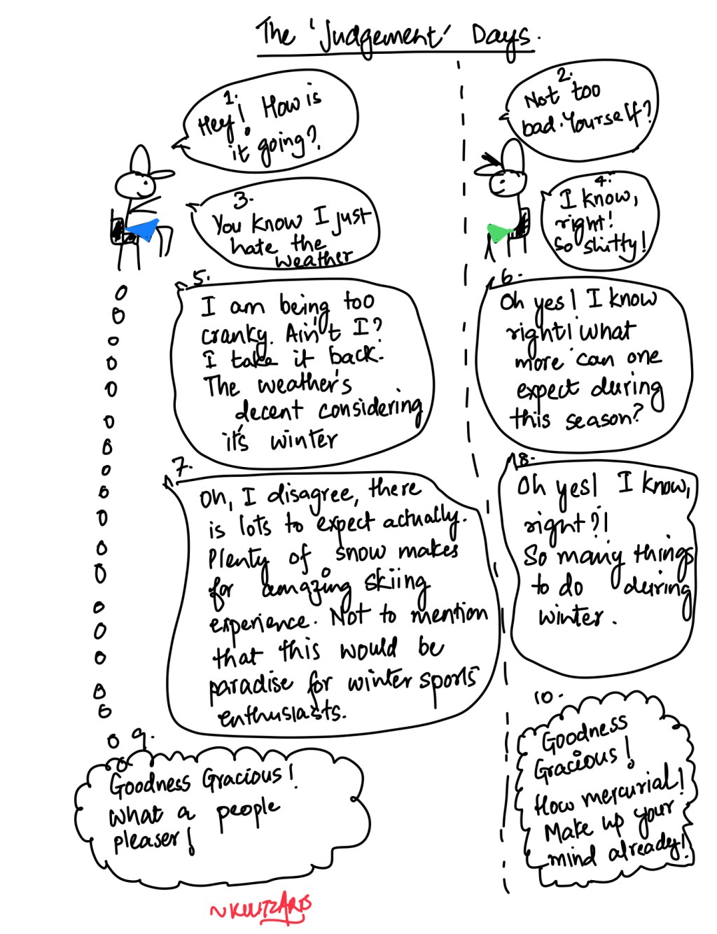 Why We Love to Judge –&nbsp;Comic