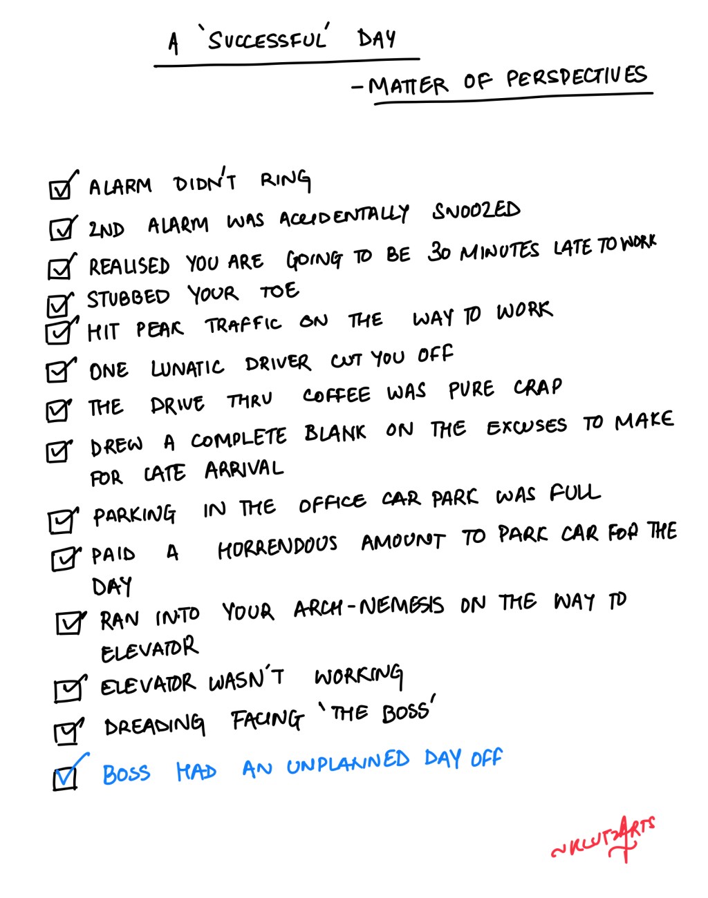 A Successful Day at Work –&nbsp;Comic