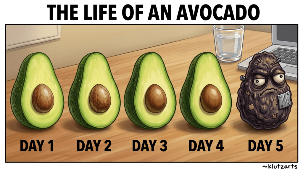 Life of an Avocado –&nbsp;Comic