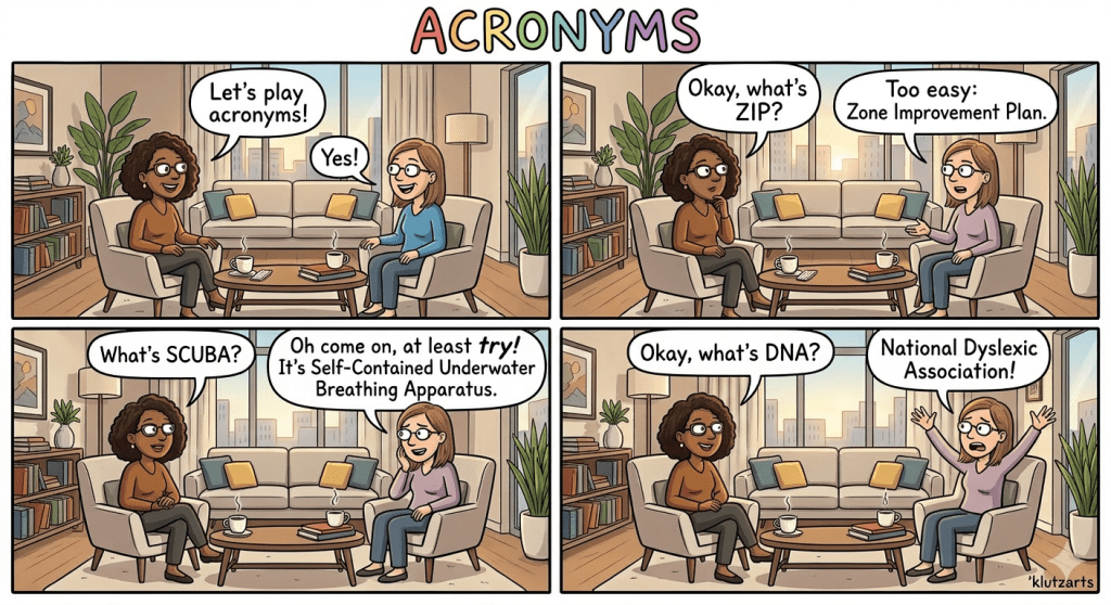 Acronyms to Save Time –&nbsp;Comic