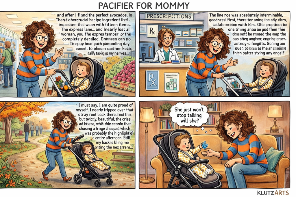 Pacifier for Mommy –&nbsp;Comic