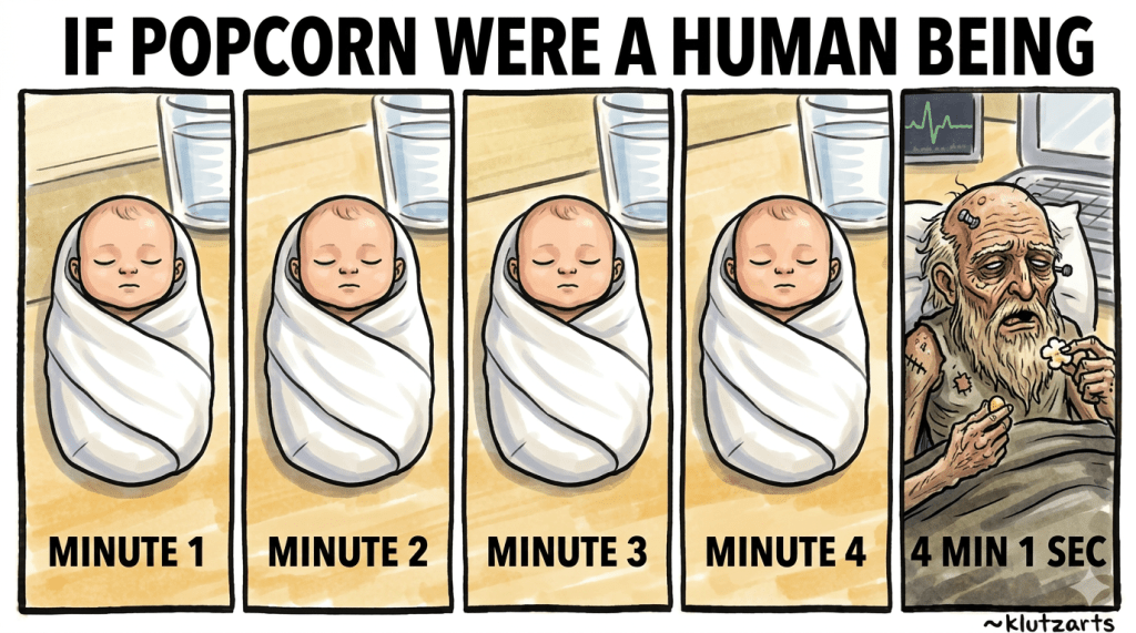 If Popcorn Were a Human –&nbsp;Comic