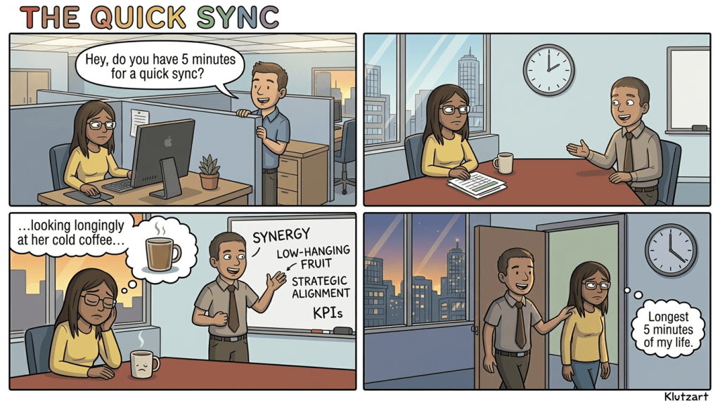 The Truth of “It’ll take Just 5 Minutes of Your Time” –&nbsp;Comic