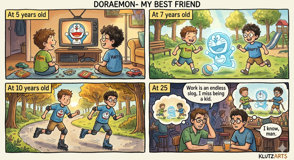 Nostalgia and Growing Old –&nbsp;Comic