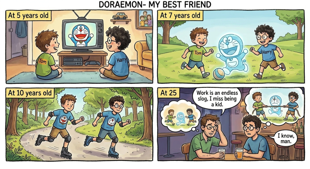 Childhood Cartoons and US –&nbsp;Comic