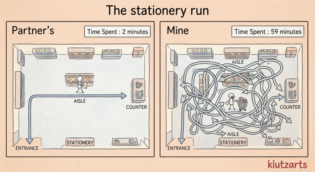 When Men vs Women go into a Stationery Store –&nbsp;Comic