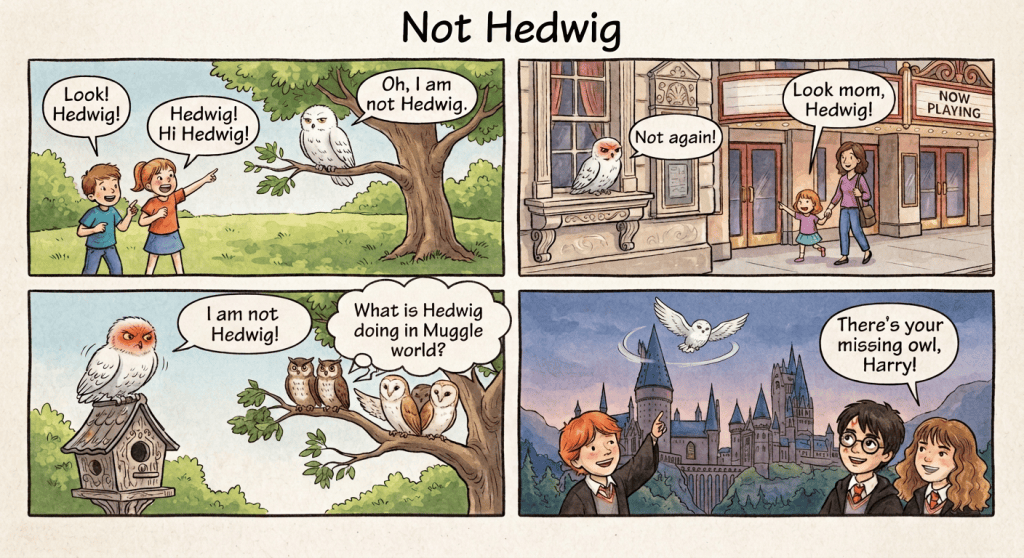 Harry Potter Owls vs Regular Owls –&nbsp;Comic